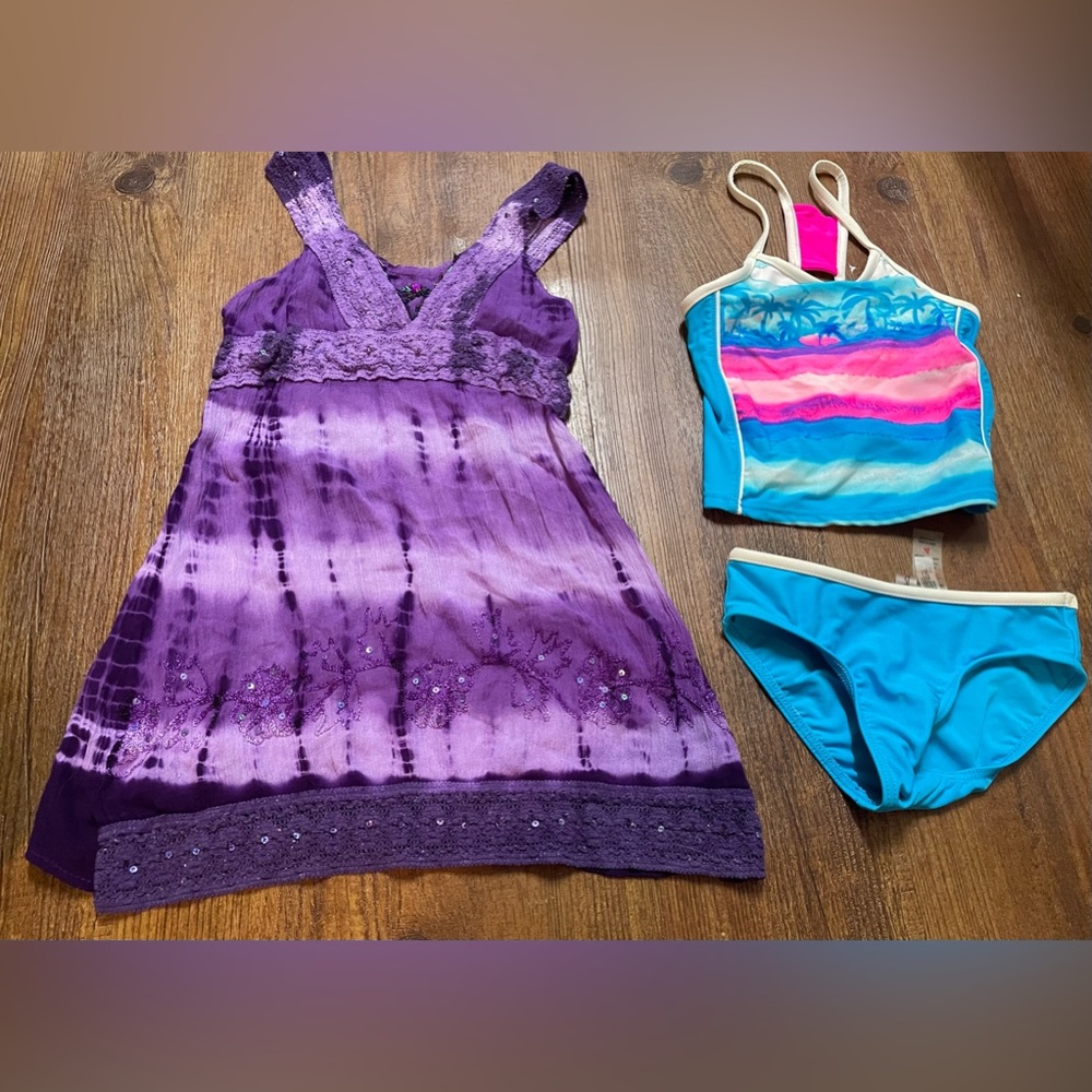 Swimsuit and Coverup